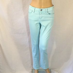 White House Black Market Aqua Jeans